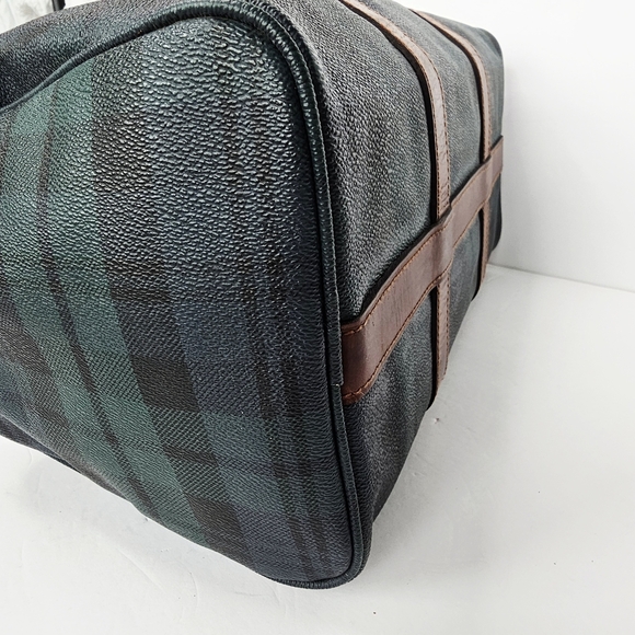 Polo Ralph Lauren Vintage Boston Top Handle Blackwatch Unisex Bag+ Strap - Picture 11 of 16